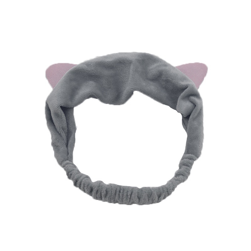 Băng Đô Tai Thỏ Tai Mèo Đáng Yêu Băng Đô Cài Tóc Rửa Mặt