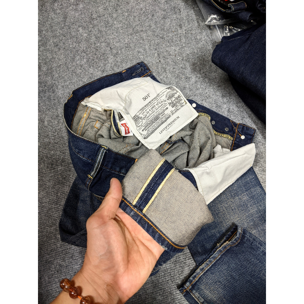 Quần jeans nam levis màu khói cực hiếm