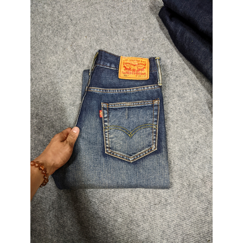 Quần jeans nam levis màu khói cực hiếm