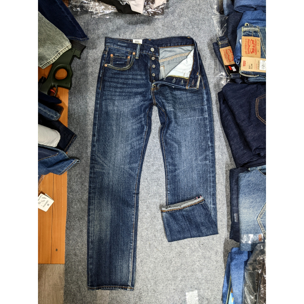 Quần jeans nam levis màu khói cực hiếm