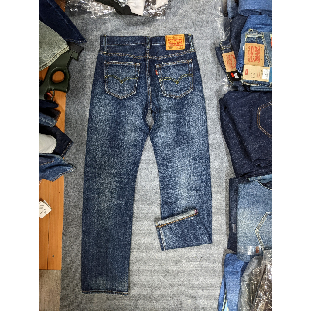 Quần jeans nam levis màu khói cực hiếm