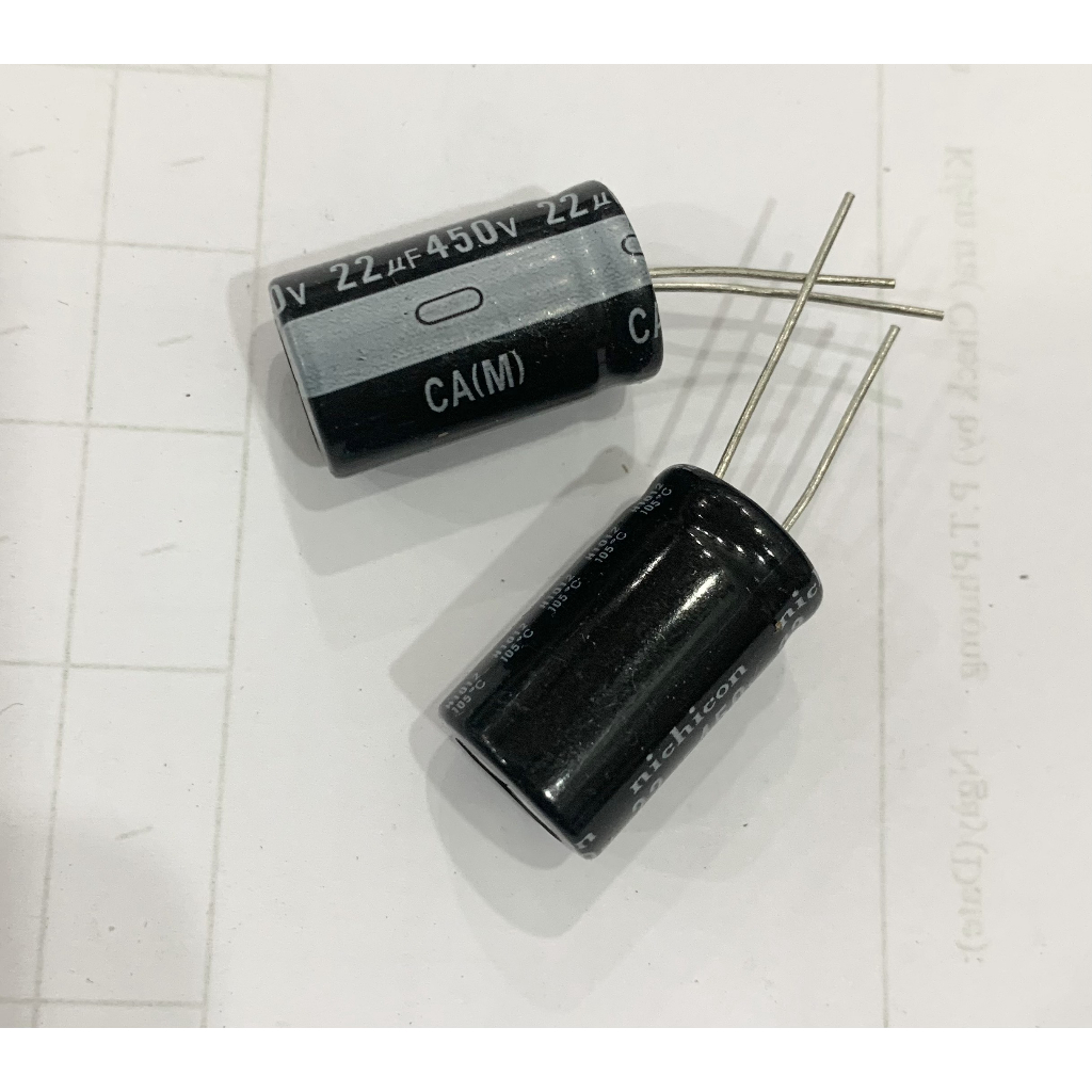 Tụ hóa cắm 22uF-450V