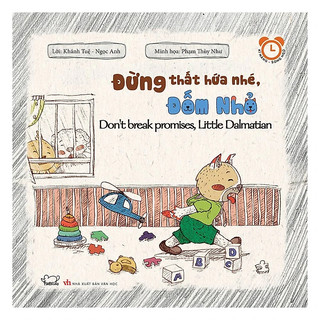Sách - Rèn Luyện Thói Quen Tốt - Đừng Thất Hứa Nhé, Đốm Nhỏ (song ngữ Anh - Việt)