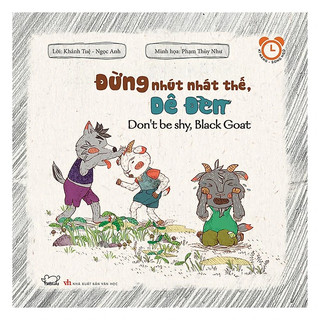 Sách - Rèn Luyện Thói Quen Tốt - Đừng Nhút Nhát Thế, Dê Đen (song ngữ Anh - Việt)