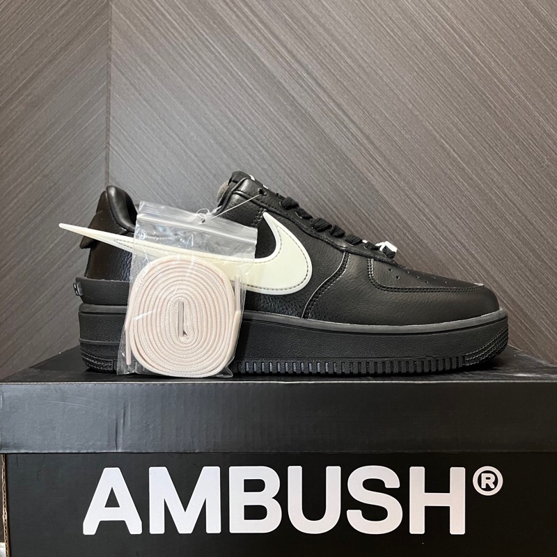 giày sneaker Ambush x Air force1 black/white