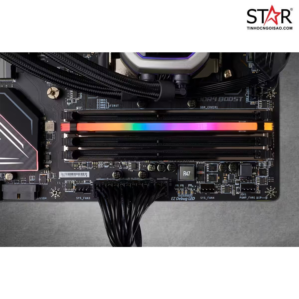 Ram 4 8G/3200 Corsair Vengeance RGB Pro 1x8G
