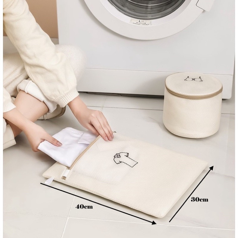 Combo 6 túi giặt 3 lớp TG1 bảo vệ quần áo, đồ lót dùng cho máy giặt nhiều kích thước | BigBuy360 - bigbuy360.vn