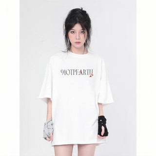 Áo thun nữ 910TPEARTH, áo phông basic hiện đại cá tính chất cotton dày dặn oversize