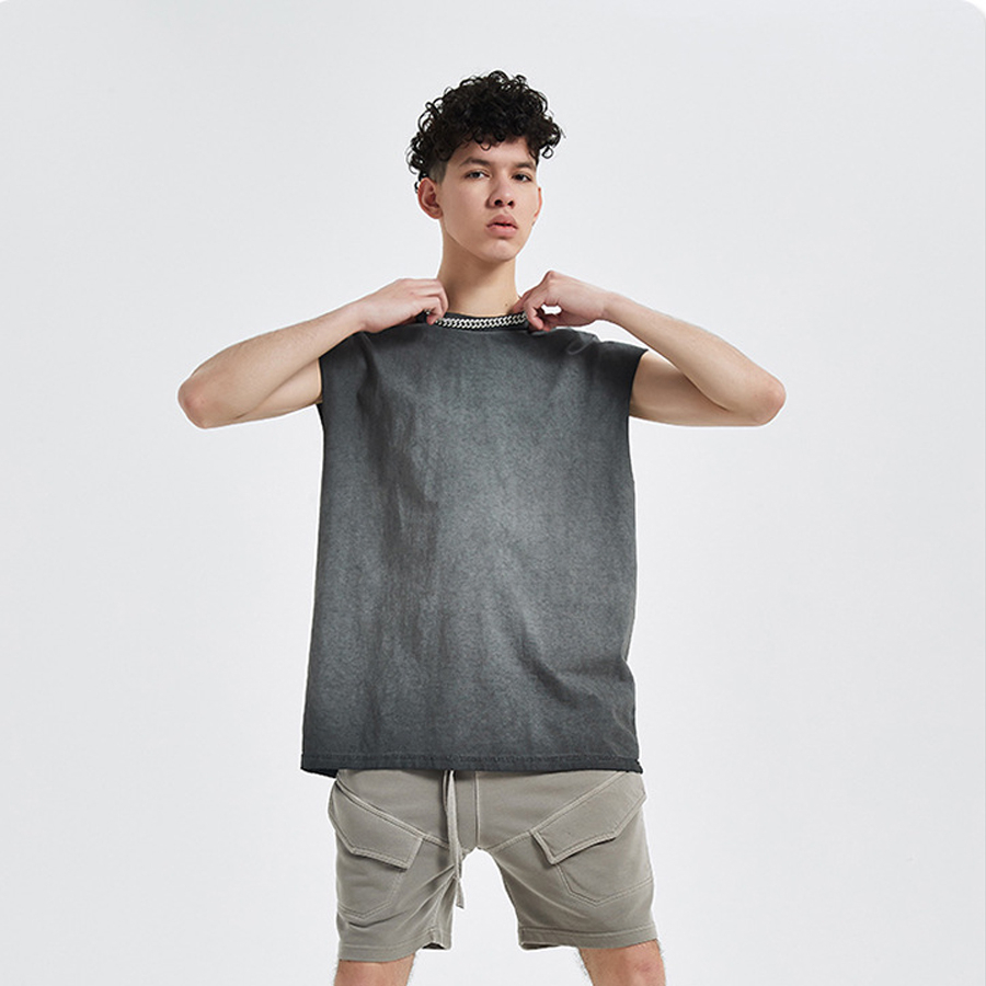 Áo thun ba lỗ Midi tanktop sát nách thể thao Unisex form rộng bigsize chất liệu cotton thấm hút mồ hôi
