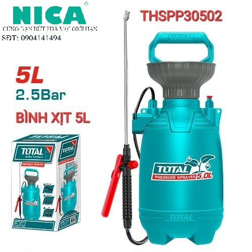 5Lít Bình xịt Total THSPP3052 - THSPP3052 (NÂNG CẤP TỪ MẪU CŨ THSPP3051)