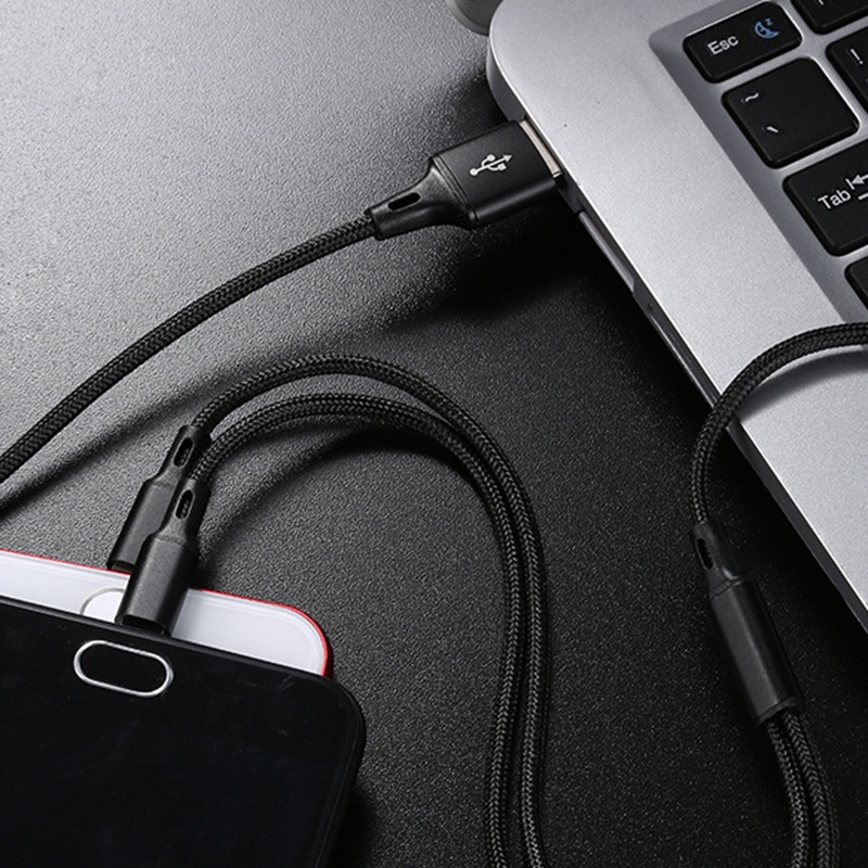 Dây Cáp Sạc 3 đầu dùng cho tất cả các dòng máy 88027 Tiện Ích Việt Nam 99