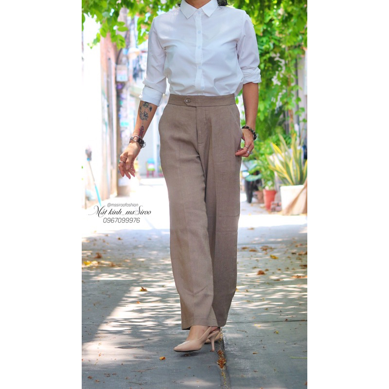 QUẦN SUÔNG #linen_Tưng (45-70kg)