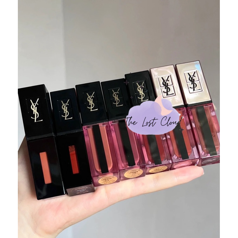 Son Kem YSL Vinyl Cream Lip Stain 433 434 new fullbox