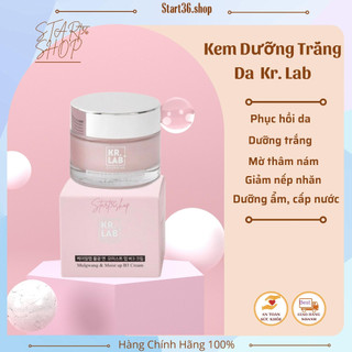 Kem dưỡng trắng da ngày đêm Mulgwang & Moist up B3 Cream Kr Lab phục hồi, ngừa lão hóa, mờ thâm nám, giảm nếp nhăn, 50g