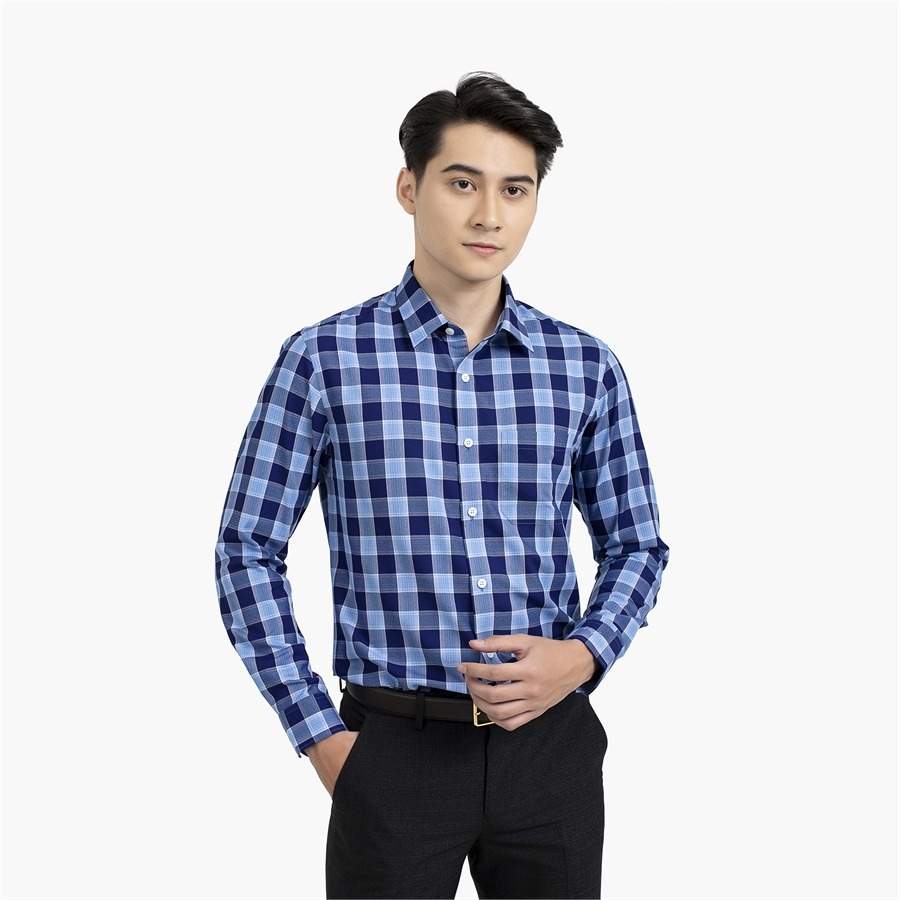 (TỔNG HỢP ) Áo sơ mi nam dài tay ARISTINO họa tiết nổi bật, ấn tượng