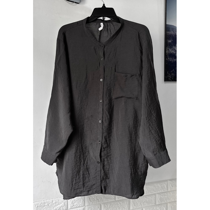 Áo Sơ Mi phom dài- free size