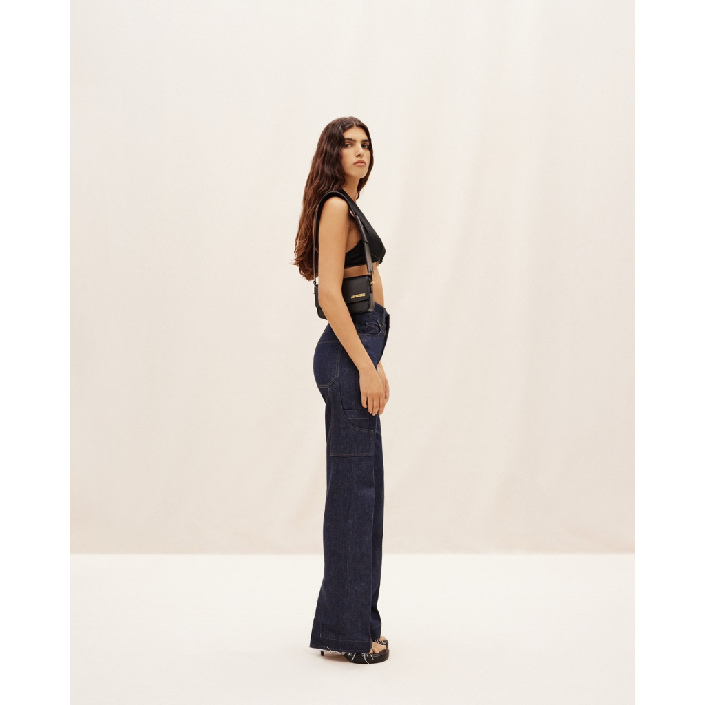 TÚI JACQUEMUS KẸP NÁCH QUAI BẢN TO SZ17