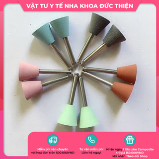 Mũi silicone đánh bóng composite - Mũi đánh bóng nha khoa - Vật tư nha khoa chính hãng