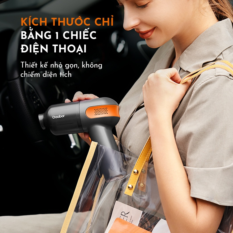 Máy hút bụi không dây cầm tay Gaabor GVCC-M1A1 lực hút mạnh bền bỉ - Chính Hãng