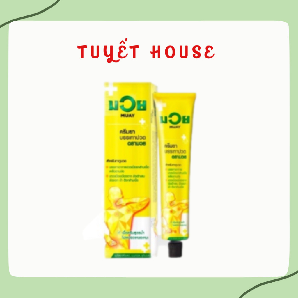 Ảnh Thật] 1 tuýp gel xoa bóp Mu ay 100g