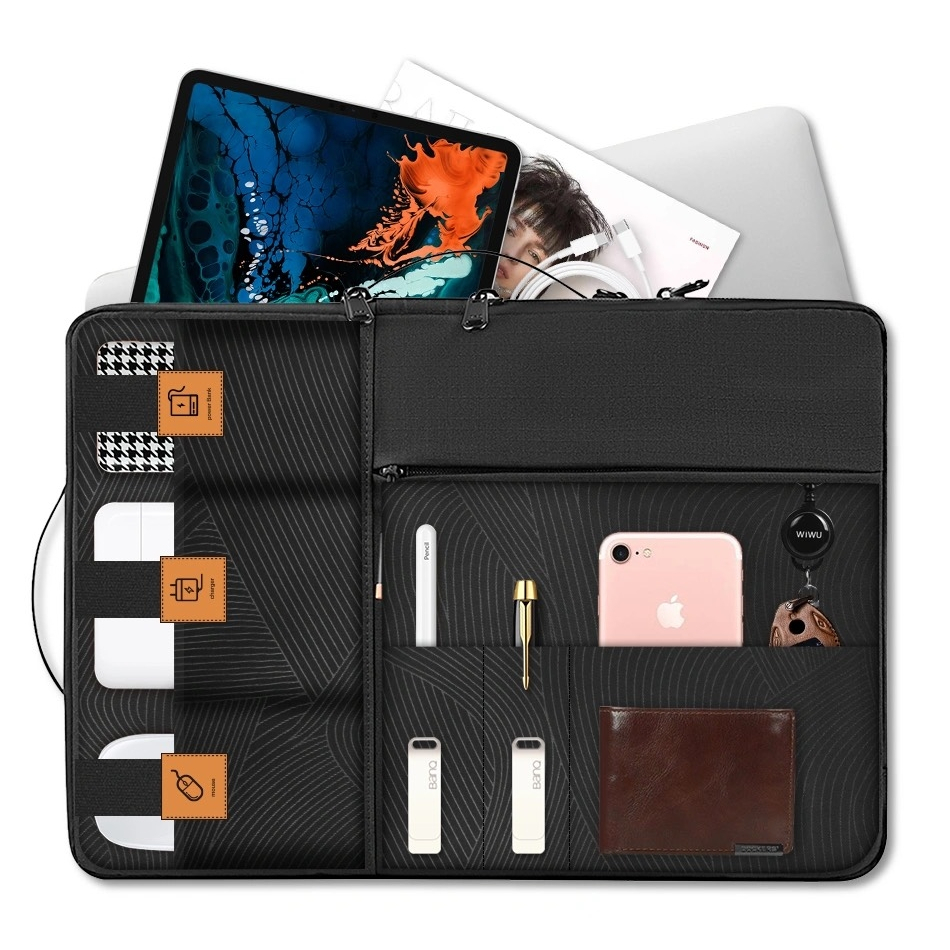 WIWU Alpha Double Layer Sleeve – Túi Xách siêu chống sốc 2 lớp cho Laptop , Macbook , Ultrabook 16 in