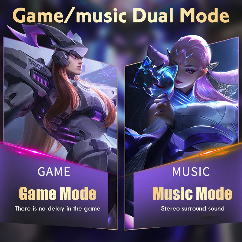 Tai nghe Bluetooth gaming TWS X15 Tai nghe không dây có độ trễ thấp với Mic Bass Âm thanh Âm thanh Định vị Tai nghe không dây stereo