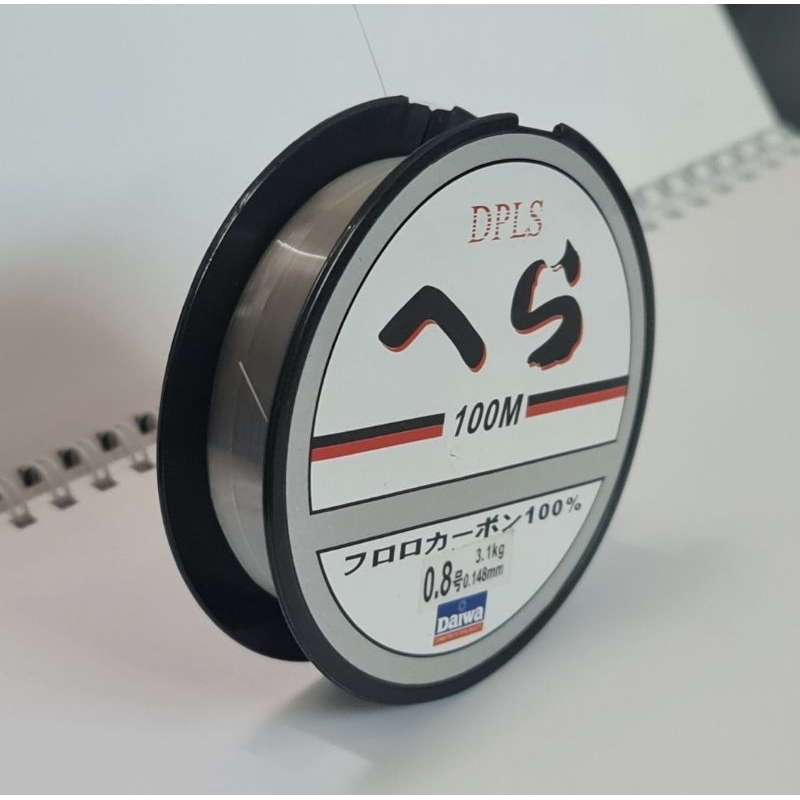 CUỘN CƯỚC CÂU CÁ DAIWA 100m. Kích thước: 0.8 3.1kg 0.148mm & 4.0 11.5kg 0.32mm //H5