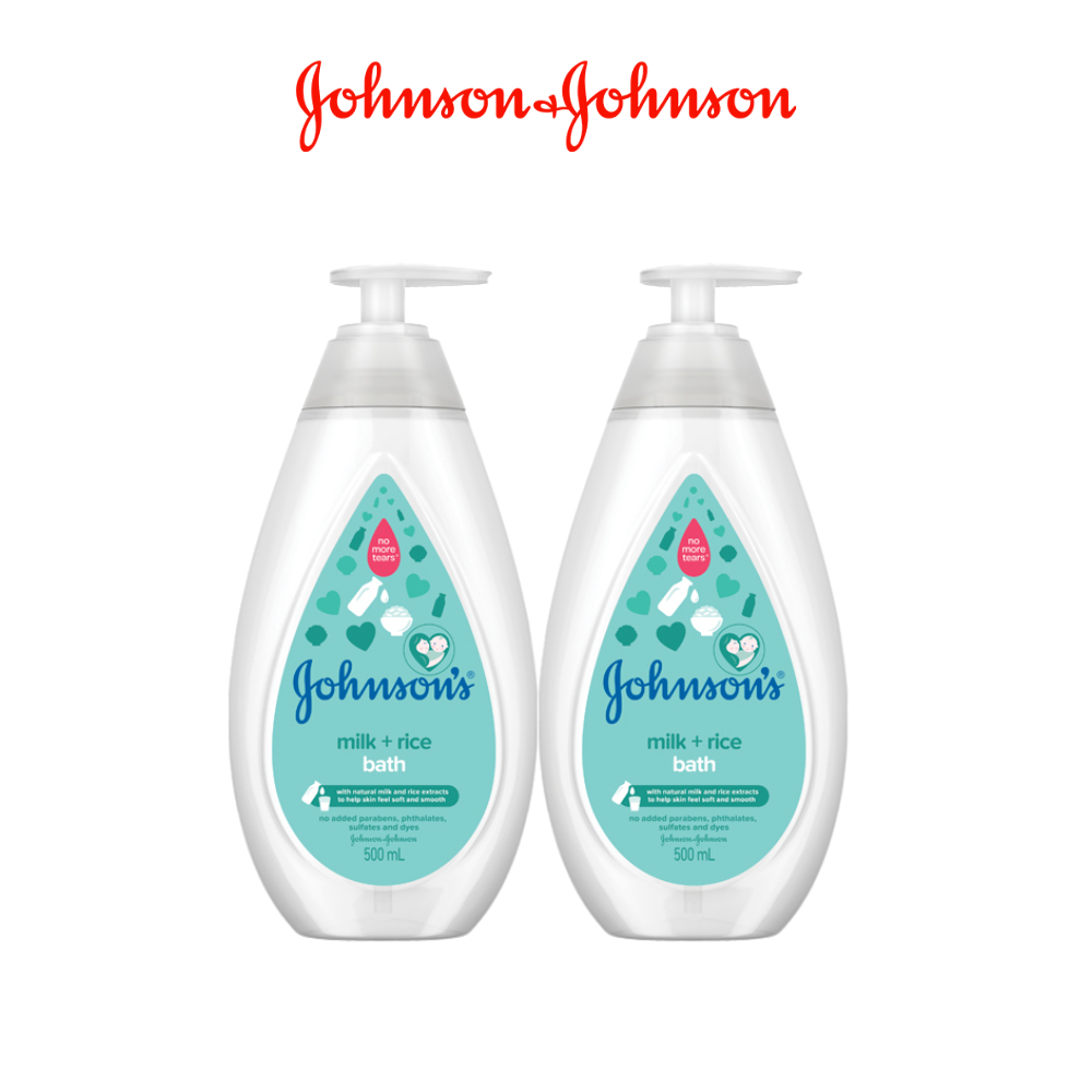 [GIFT] Combo 2 Sữa Tắm Johnson's Chứa Sữa và Gạo - Dung tích 500ml