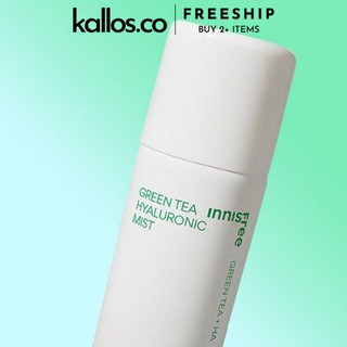 Xịt Khoáng Innisfree Green Tea Hyaluronic Mist - Kallos Vietnam