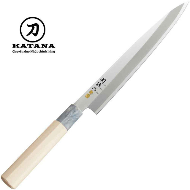 SM002  , Dao bếp Nhật cao cấp SASHIMI ,  BUNMEI Oroshi tay phải 540mm)