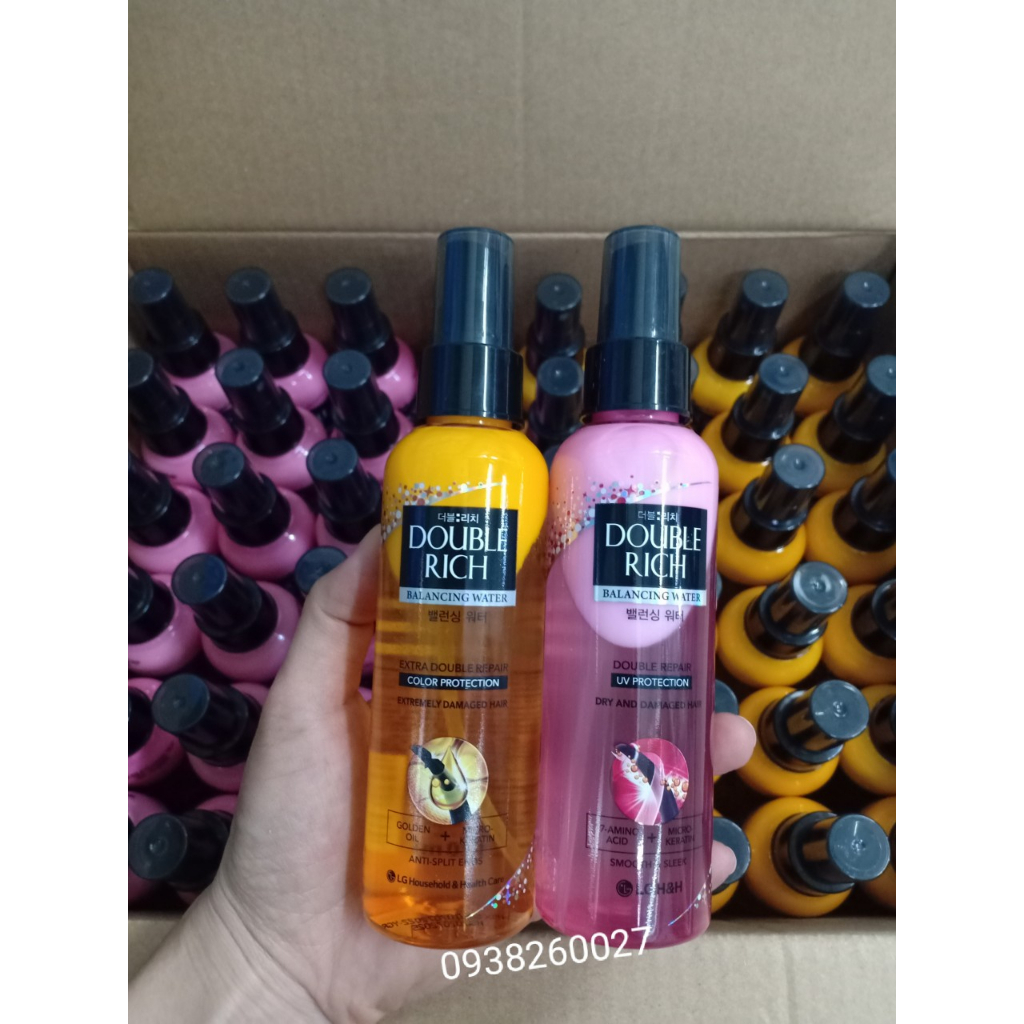 Nước Xịt Dưỡng Tóc Double Rich chai 120ml
