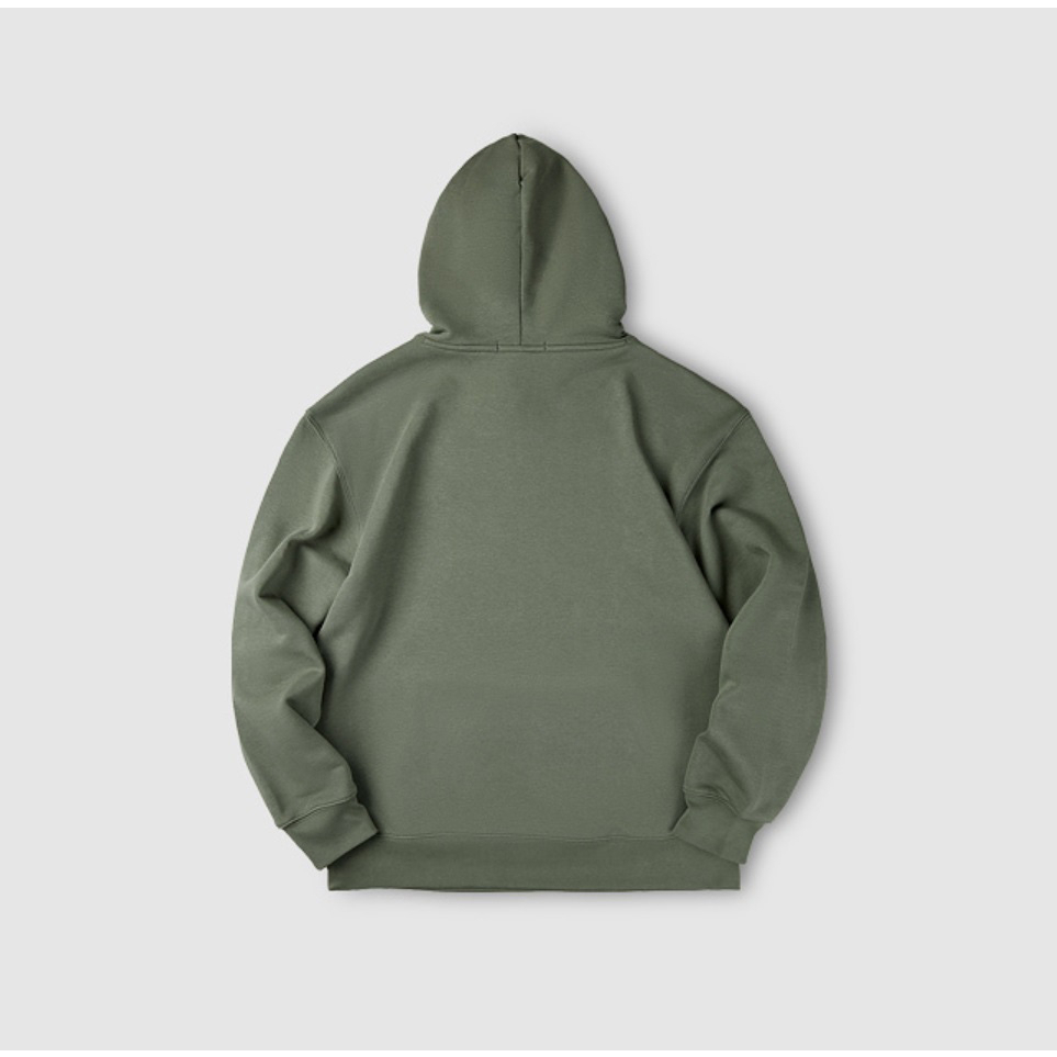 HLA - Áo khoác hoodie nam thời trang mềm mịn cao cấp Basic hoodie style light green cotton Sweater