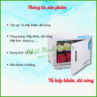 Tủ hấp khăn, hấp đá nóng chop spa | Tủ hấp khăn spa