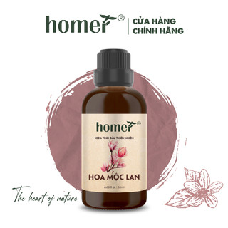 Tinh dầu Hoa Mộc Lan Pháp Homer 20ml/100ml giá dùng thử - Magnolia Essential Oil  - đạt chuẩn chất lượng kiểm định
