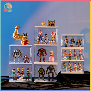 Hộp trưng bày trong suốt hộp trưng bày bảo quản LEGO,chống bụi Hộp Đựng hộp mica trong suốt