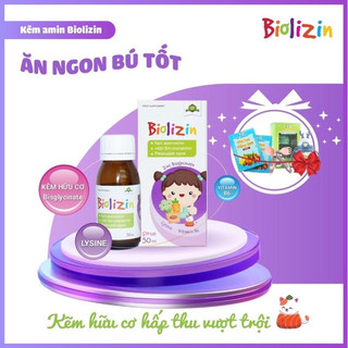 Biolizin – kẽm nguyên tố chuẩn châu âu cho bé