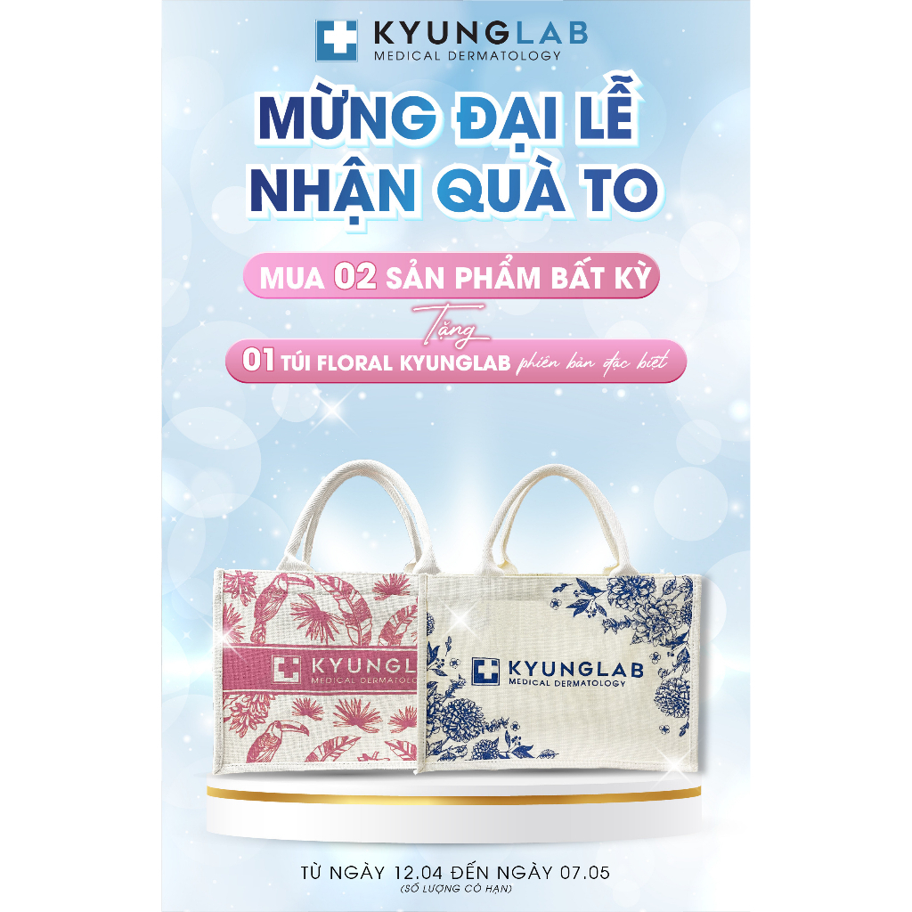 Túi canvas KyungLab Floral