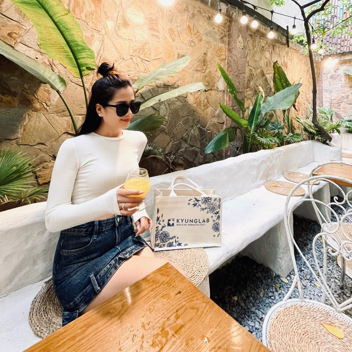 Túi canvas KyungLab Floral