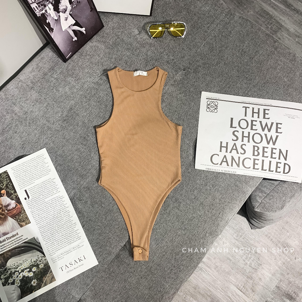 Châm Anh Nguyễn Áo Bodysuit Ba lỗ A1 Châm Anh