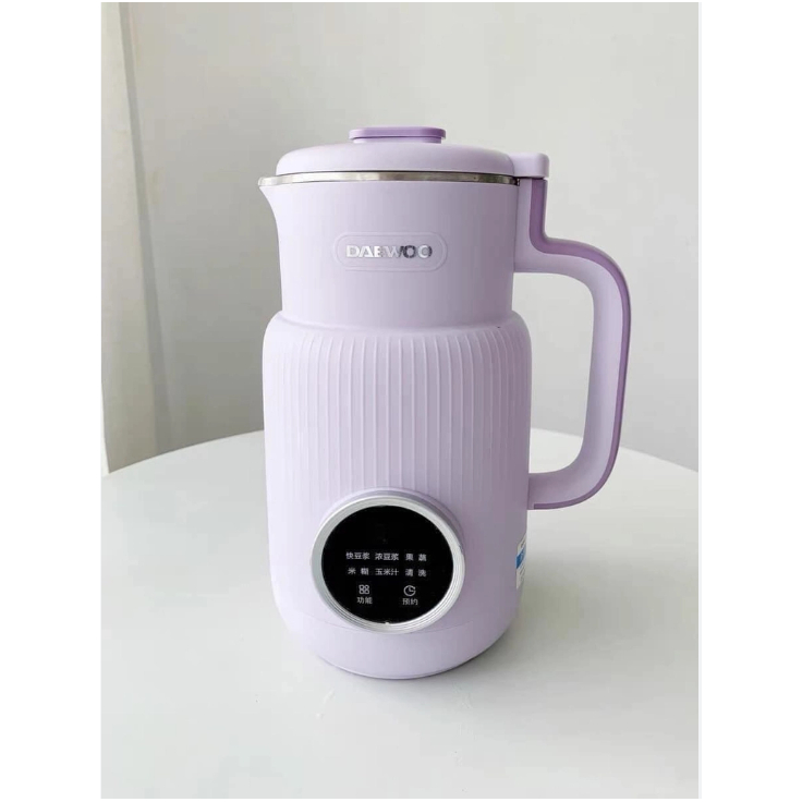 Máy xay nấu làm sữa hạt DAEWOO DY-SM03 màu trắng tím vàng ,công suất 600W bảo hành 12 tháng