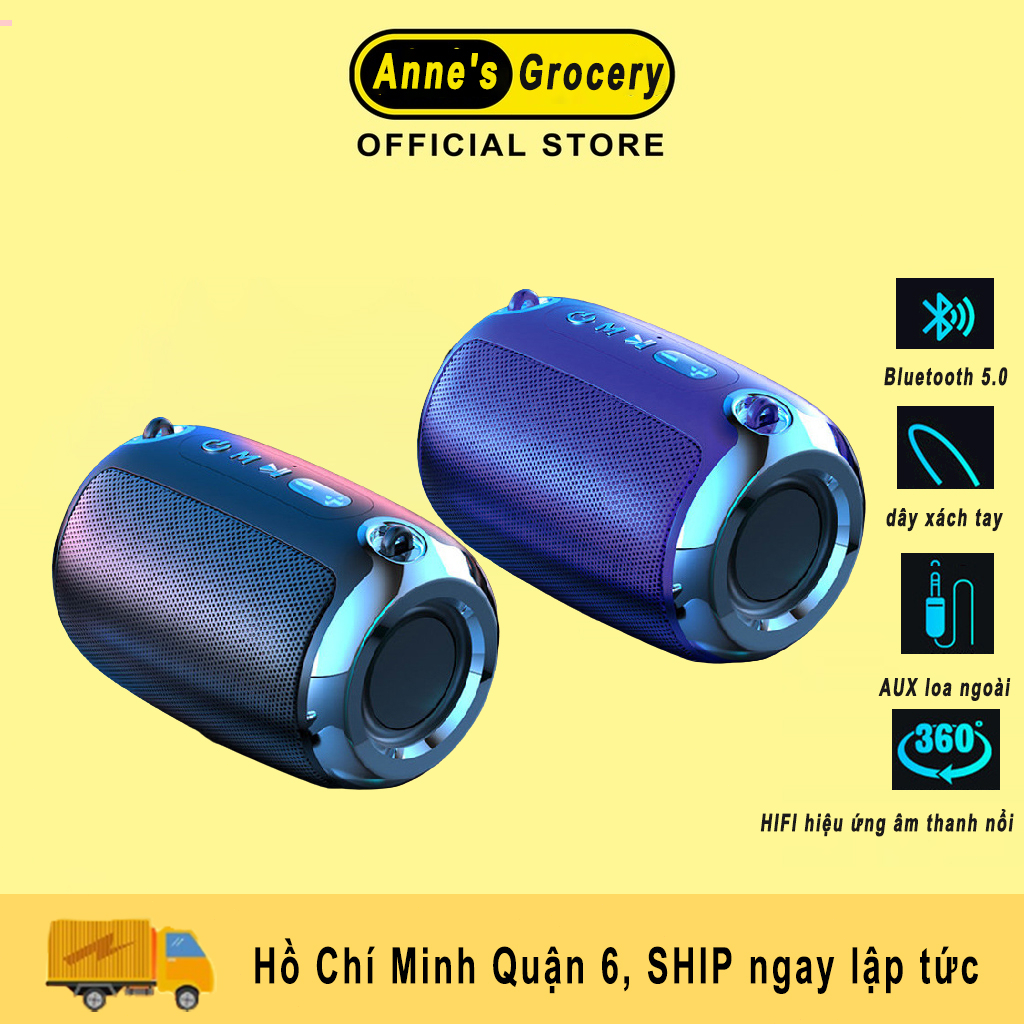 Loa Bluetooth Không Dây Bass Mạnh Mẽ S1 Max- Loa Bluetooth Mini Pin Loa Siêu Trầm Bass Lớn