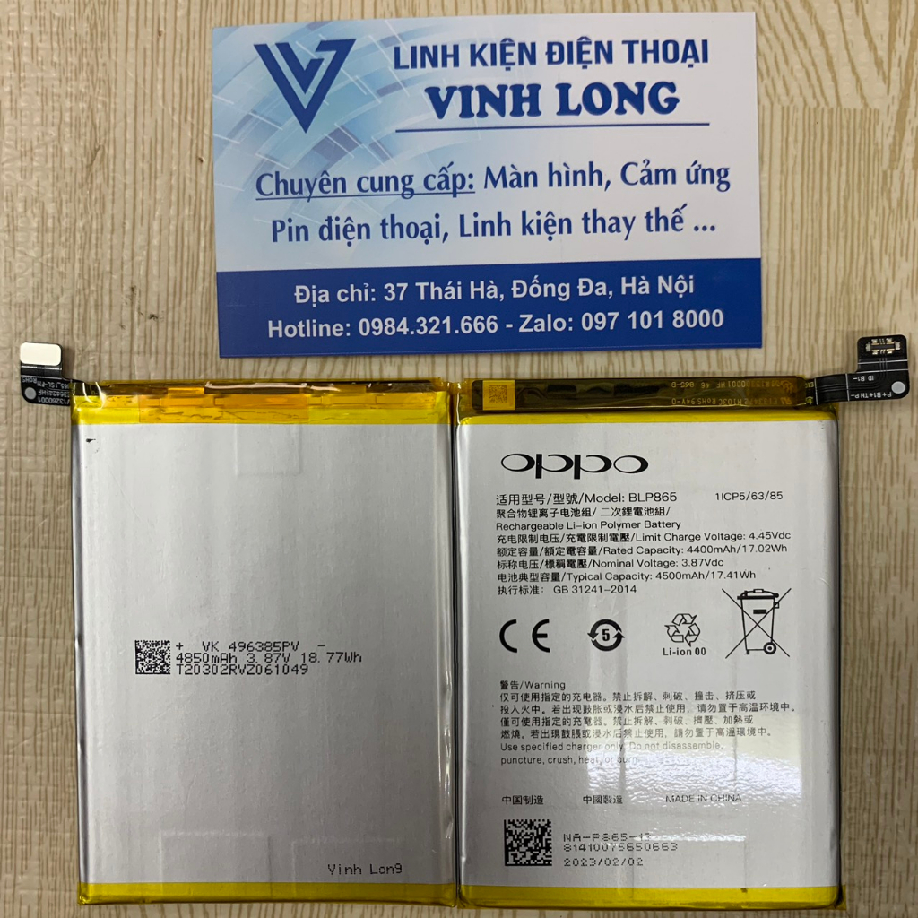 Pin Oppo K9 Pro  - Giá sỉ