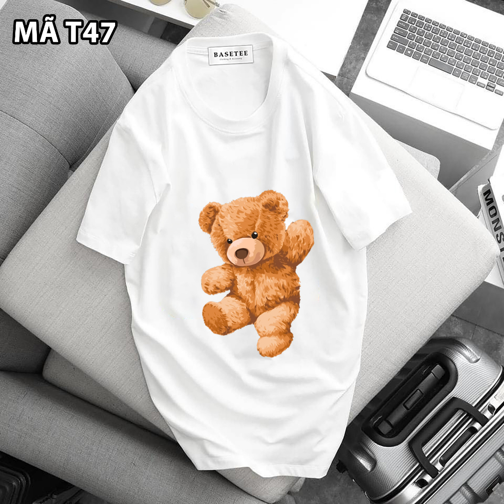 Áo thun 3158 tay lỡ form rộng nam nữ unisex, chất cotton 2 chiều giặt không bong tróc hình ảnh