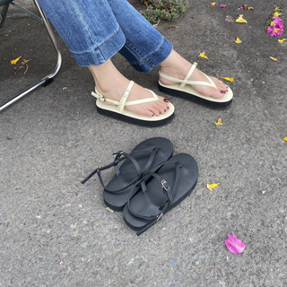Sandal nữ [M17] Sandal cách điệu khoá gài