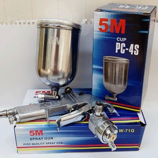 Súng phun sơn w71, sơn lót, sơn màu, sơn bóng 5M - súng phun sơn giá rẻ SONQUANGPHU422