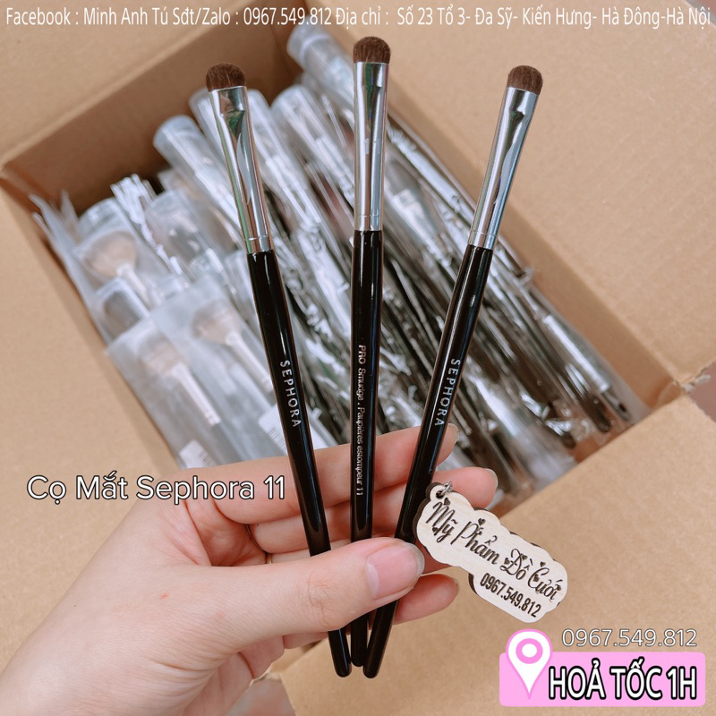 Cọ Đánh Mắt Sephora Số 11. Pro Smudge. Paupieres Estompeur 11 [Chính Hãng]