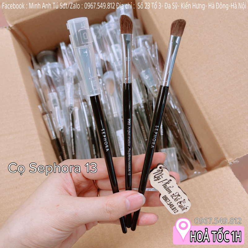 Cọ Đánh Khối Mũi Sephora Số 13 - Pro Angled Sgadow. Paupieres Biseaute 13 [Chính Hãng]