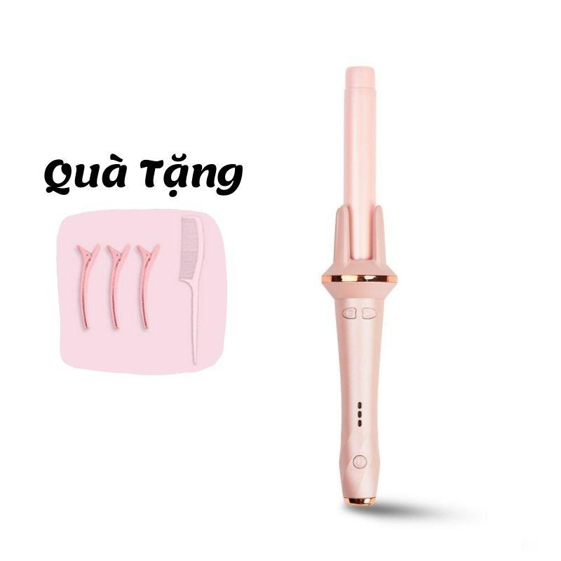 Máy uốn tóc xoăn tự động 4 mức chỉnh nhiệt phủ ceramic bảo vệ tóc 25mm 28mm 32mm