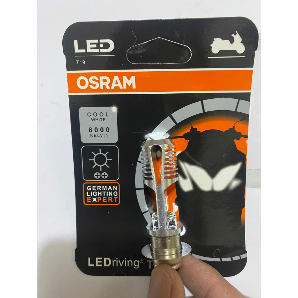 OSRAM Bóng Đèn Pha LED HS1 H4 Xe Máy T19 Bóng Đèn LED OSRAM Động Cơ Chùm Tia HI / LO