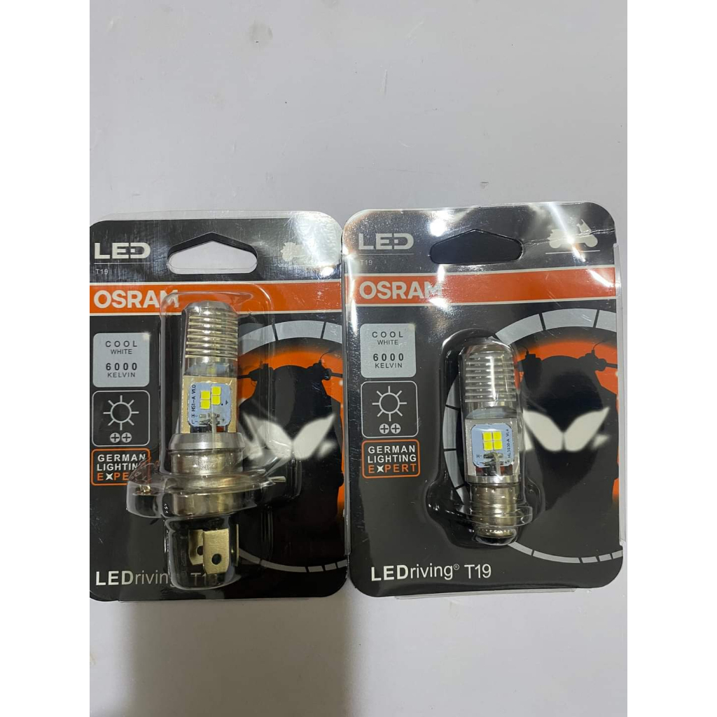 OSRAM Bóng Đèn Pha LED HS1 H4 Xe Máy T19 Bóng Đèn LED OSRAM Động Cơ Chùm Tia HI / LO